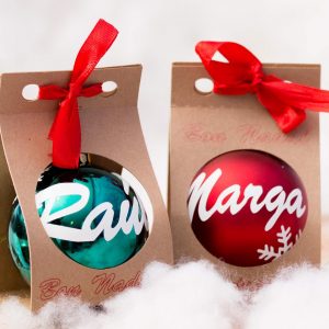 Bolas de Navidad personalizadas
