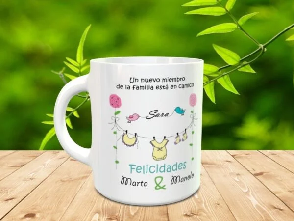 Taza embarazada