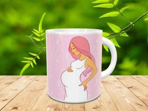 Taza embarazada