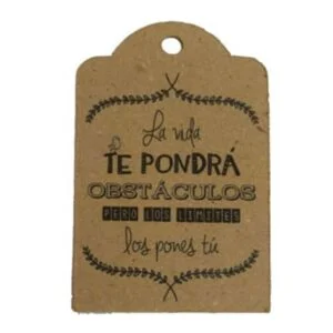 Tarjetas con frases - la vida te pondra