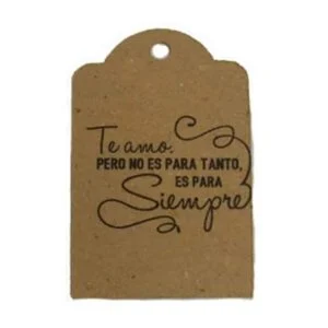 tarjetas con frases - te amo pero no es para tanto