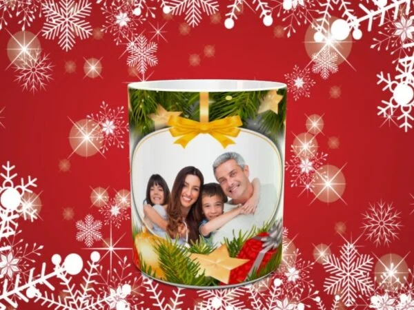 Taza navideña centro