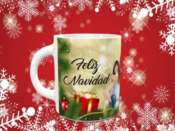 Taza navideña 4 lado izquierdo