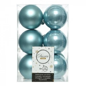Bola de navidad, muestra color Azul Ártico