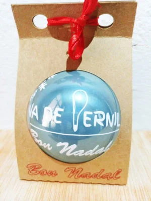 Bola de navidad con logotipo de empresa