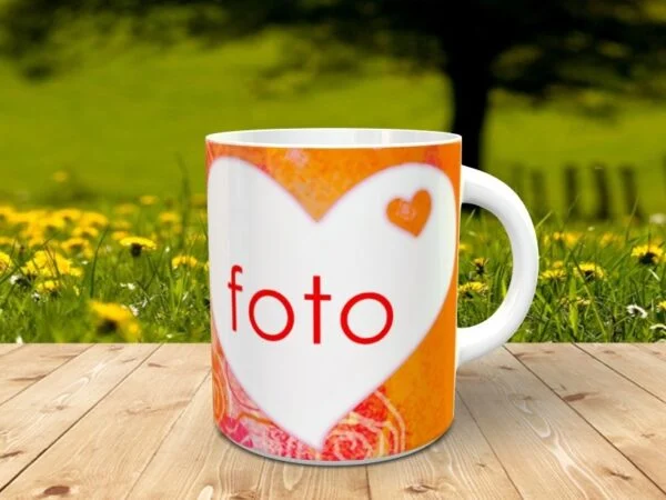 Taza feliz día de los enamorados lado derecho