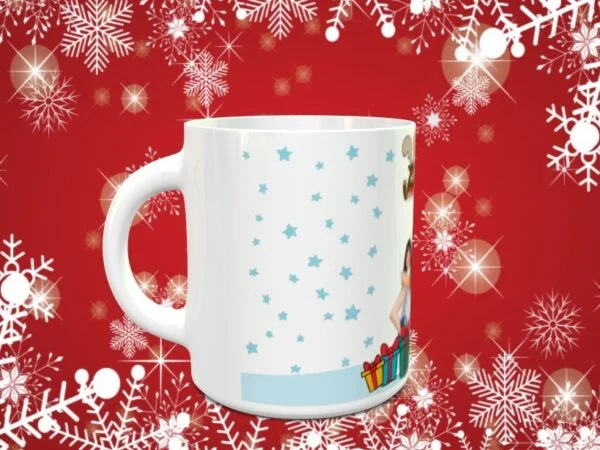 Taza navidad 3, lado izquierdo