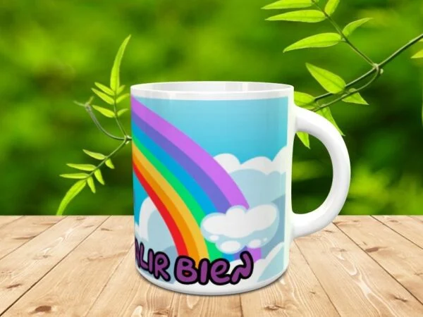 Taza Todo ira bien dercha