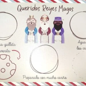 Bandeja Reyes Magos-Limpia personalizado