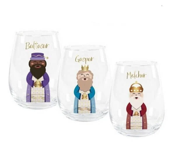 Vasos Reyes Magos personalizado