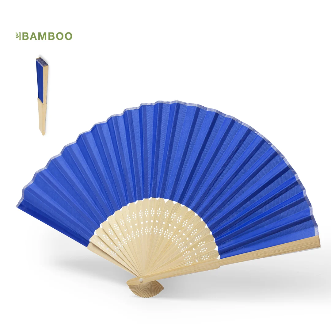 Abanico de Bambú Ecológico Personalizable - Grabado Láser o Impresión - Imagen 8
